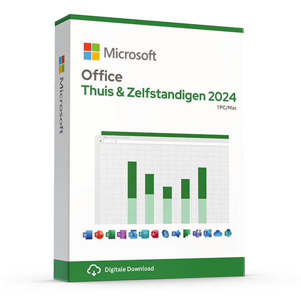 Office Home & Business 2024 — Mac & Windows Perpetual · 1 device · Mac or PC — genuine Microsoft license